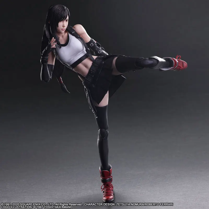 Play Arts Final Fantasy VII Тифа Локхарт Cloud Strife Фигурка Remake Коллекционные игрушки Дел