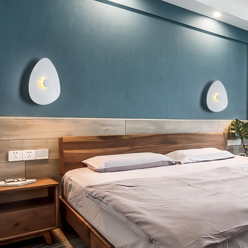 Новый дизайн прикроватный светодиодный настенный светильник теплый для