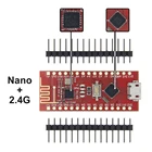 Nano с 2,4G совместимый с arduino Nano 3,0 CH340 USB-драйвер ATMEGA328P NRF24L01