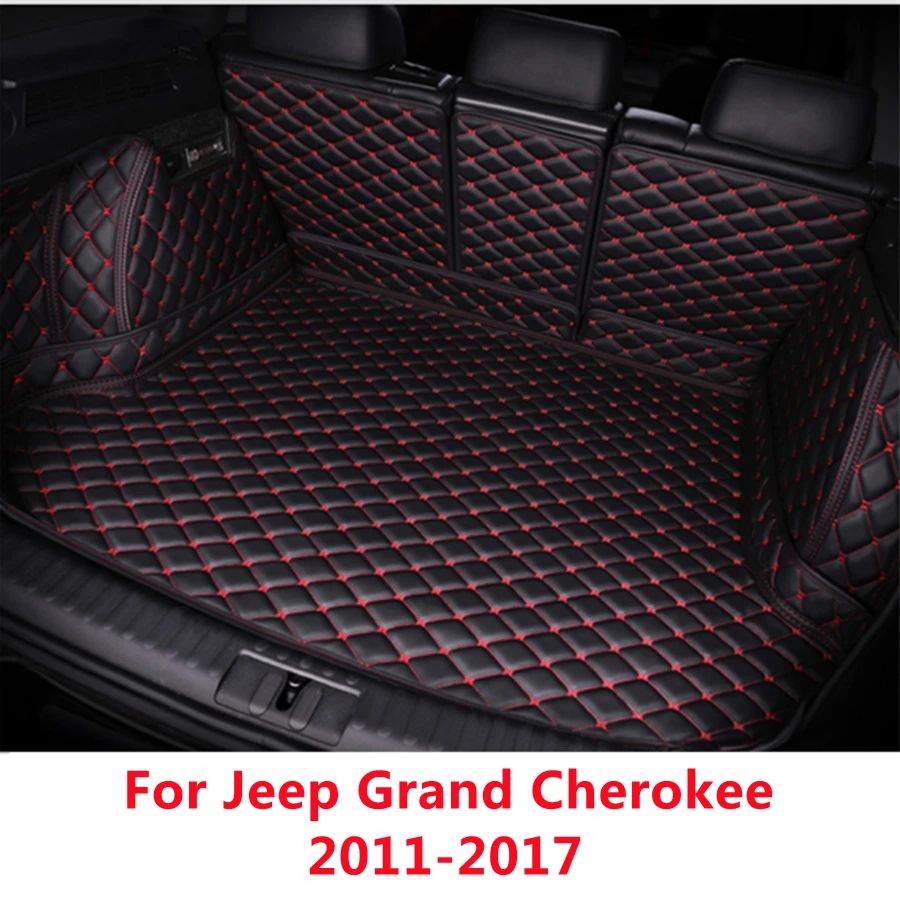 

Full Set Waterproof Car Trunk Mat For Jeep Grand Cherokee (11-17) AUTO Part Tail Boot Tray Liner Custom Fit Cargo Rear Pad Cover