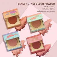 peach blush makeup pallets shimmer face cheeks blusher palette korean cosmetic contour pressed powder orange nude shadows fard