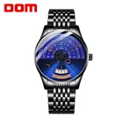 DOM креативные часы модные мужские часы автоматические часы мужские механические часы из нержавеющей стали роскошные мужские наручные часы M-1335