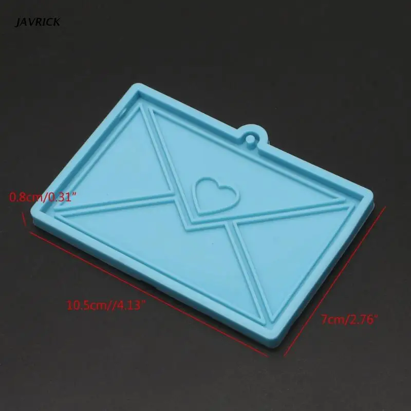 

Handmade Envelope Resin Pendant Silicone Mold DIY Heart Envelope Resin Casting Mold Keychain Resin Jewelry Making Tools