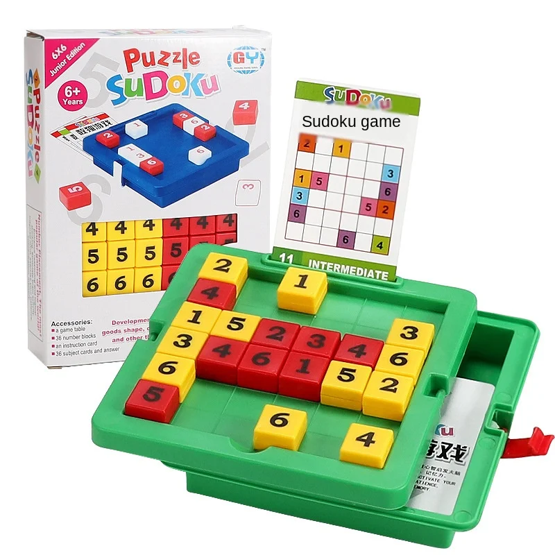 30 Challenges Elementary Sudoku Puzzle Game Thinking Training Chess Intelligence Reasoning Logic Educational Toy for Kids |