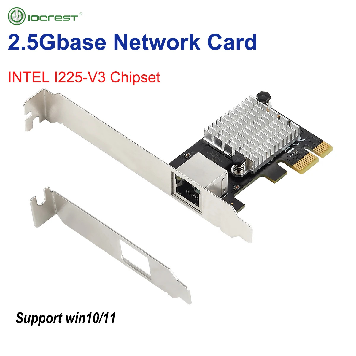 Intel I225 чипы 100/1000M/2500M RJ45 сетевой адаптер PCIe PCI Express 2 5g гигабитный Ethernet Сетевая Lan
