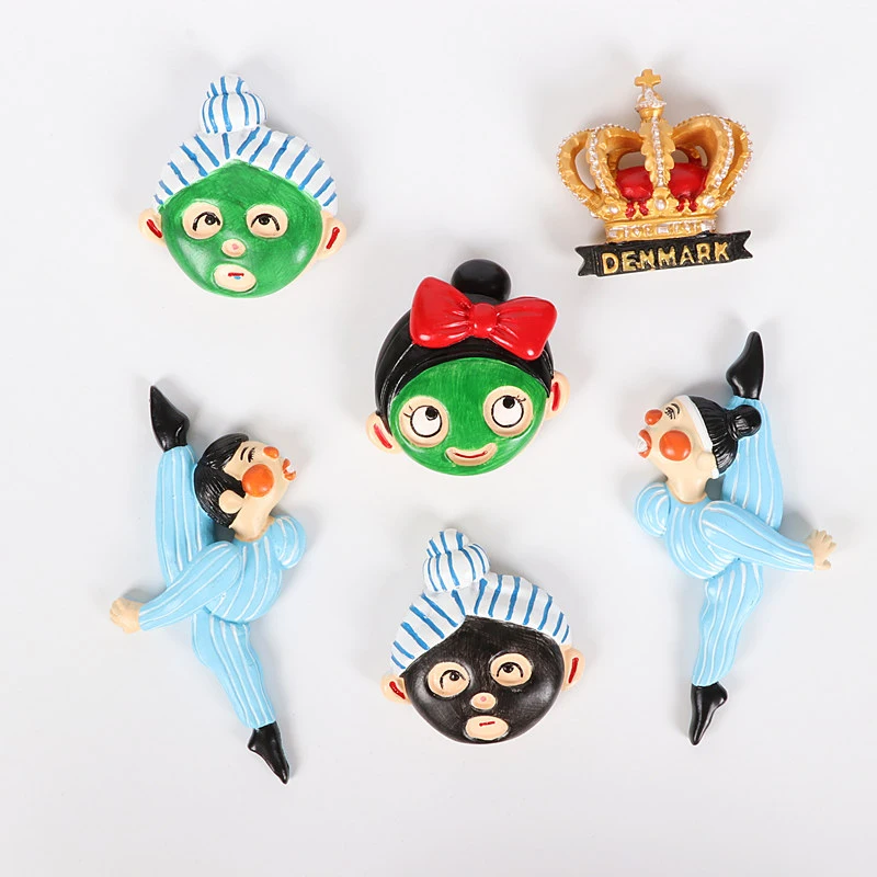 Магнитная маска-корона для холодильника танцев девочек и мальчиков | Дом сад