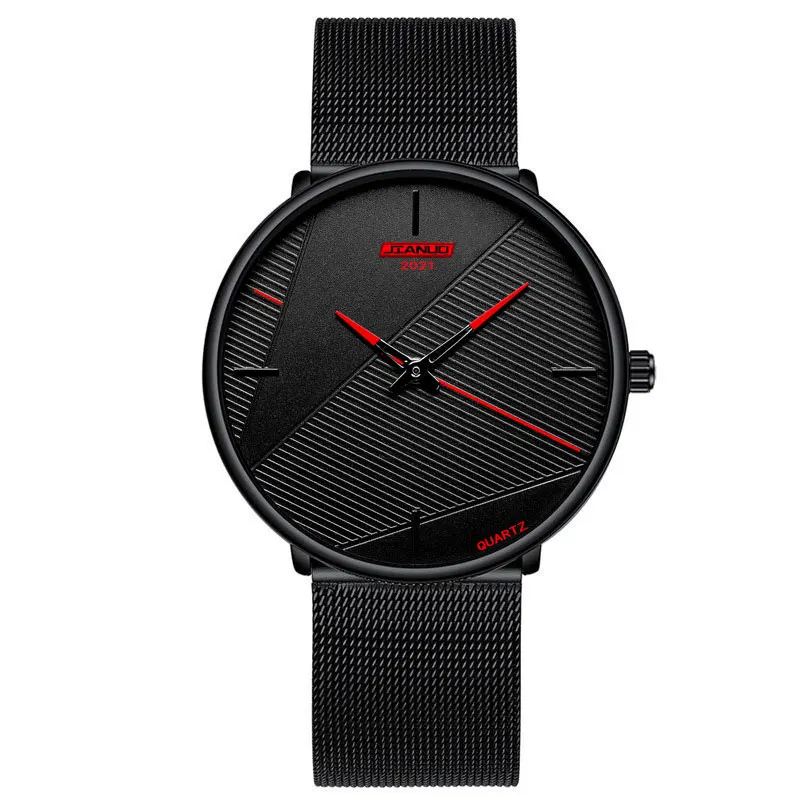 

Fashion Casual Men's Business Watches Top Brand Luxury Mesh Wristwatches for Men Male Quartz Clock Watch Relogio Masculino