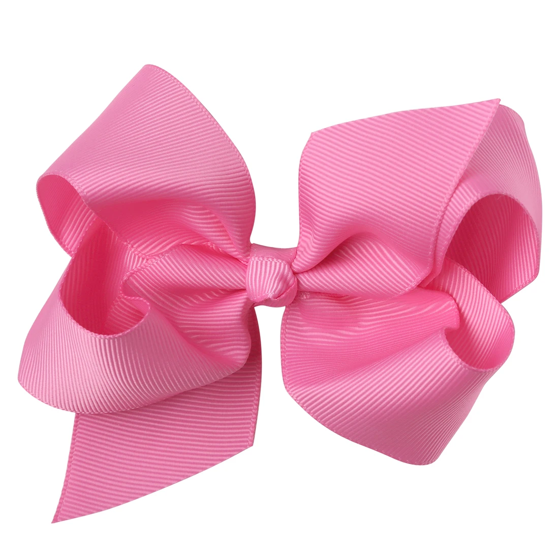 Новый 25 цветов 4 дюйма корсажная лента Бутик ленты для волос луки с зажимом детей