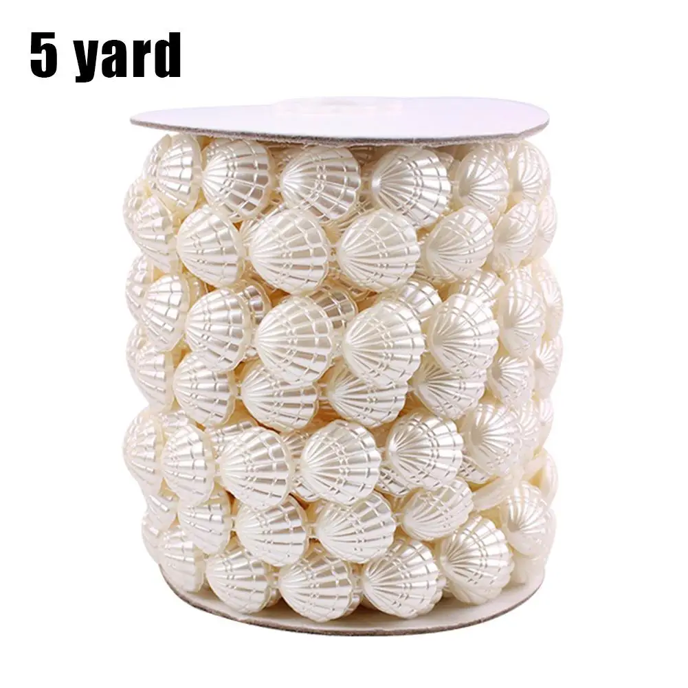 

Shell Craft Shell String Chain Cotton Line DIY Decorative Shell String For Wedding Party Decoration Accessories