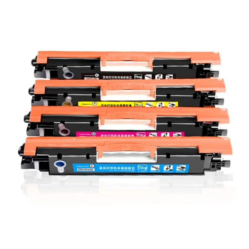 Совместимый цветной картридж CF350A CF351A CF352A CF353A 130A для принтера hp Color LaserJet Pro MFP M176n M176