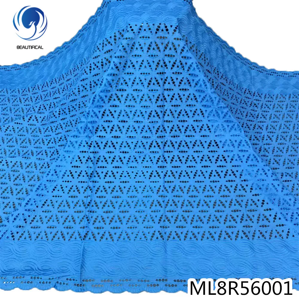 

BEAUTIFICAL African White Lace African Dry Lace Fabrics 2020 Big Lace Hole 100 Cotton ML8R560 ML8R561 ML8R562
