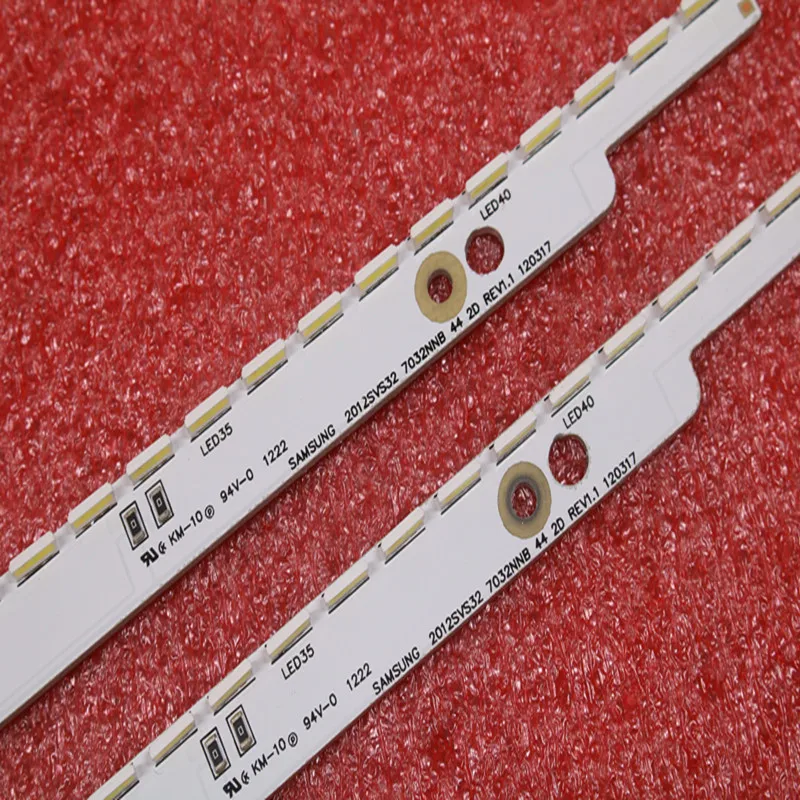 Новинка 10 шт./лот 44 Светодиода (6 в) Светодиодная лента для samsung UA32ES5500 SLED 2012SVS32 7032NNB 2D