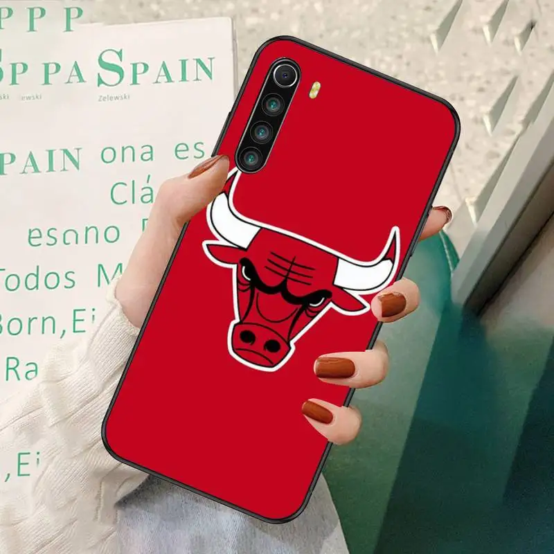 

0 Cool Digital Art Line Bull Head Phone Case For Redmi 7 8 9 A K20 30 Pro Note 8 9 Pro 9s