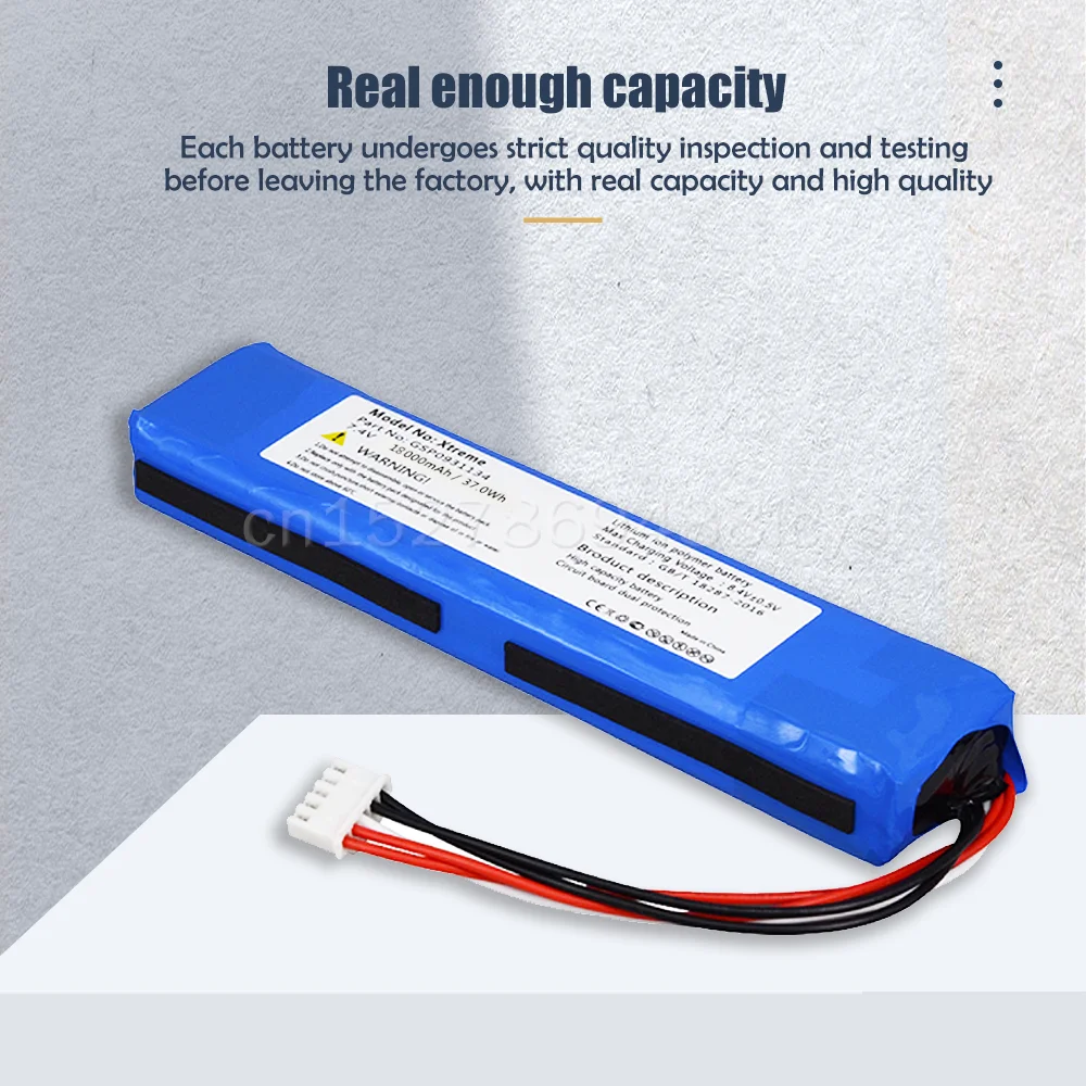 7.4V Аккумулятор GSP0931134 37.0Wh 5000mAh для динамика JBL Xtreme1 Extreme Xtreme 1 беспроводная замена на Bluetooth.