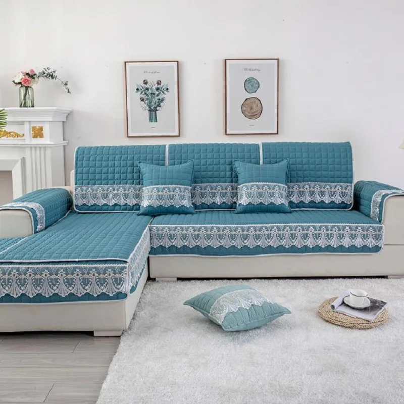 Хлопковый однотонный кожаный кружевной Детский коврик для домашних животных