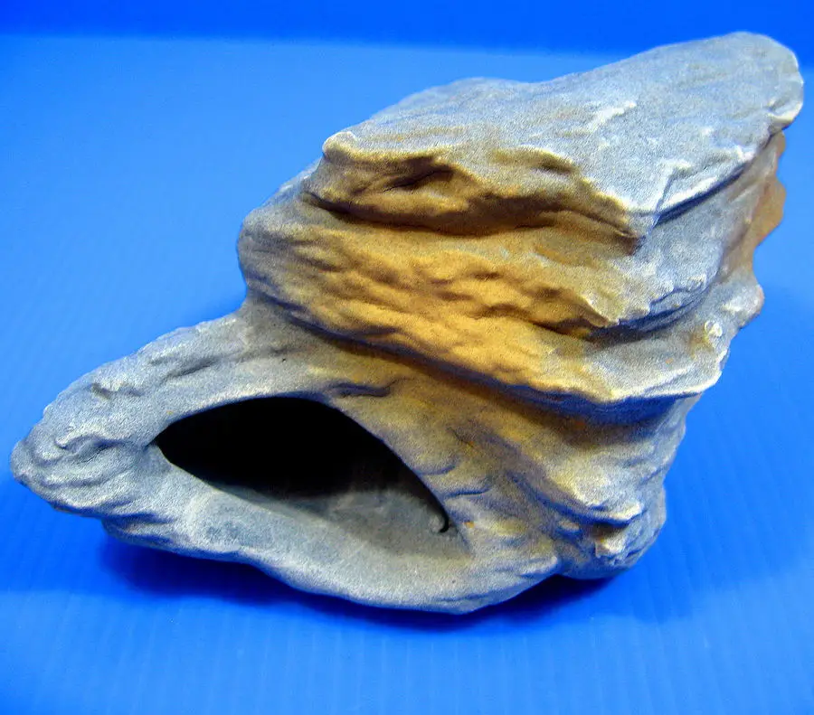 Аквариум Mf Cichlid камень керамический аквариум каменная пещера Декор F923A