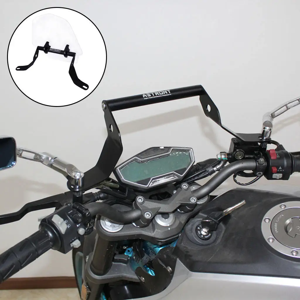 

Motorcycle Motorbike Clear Windshield Windscreen Wind or Easy Install