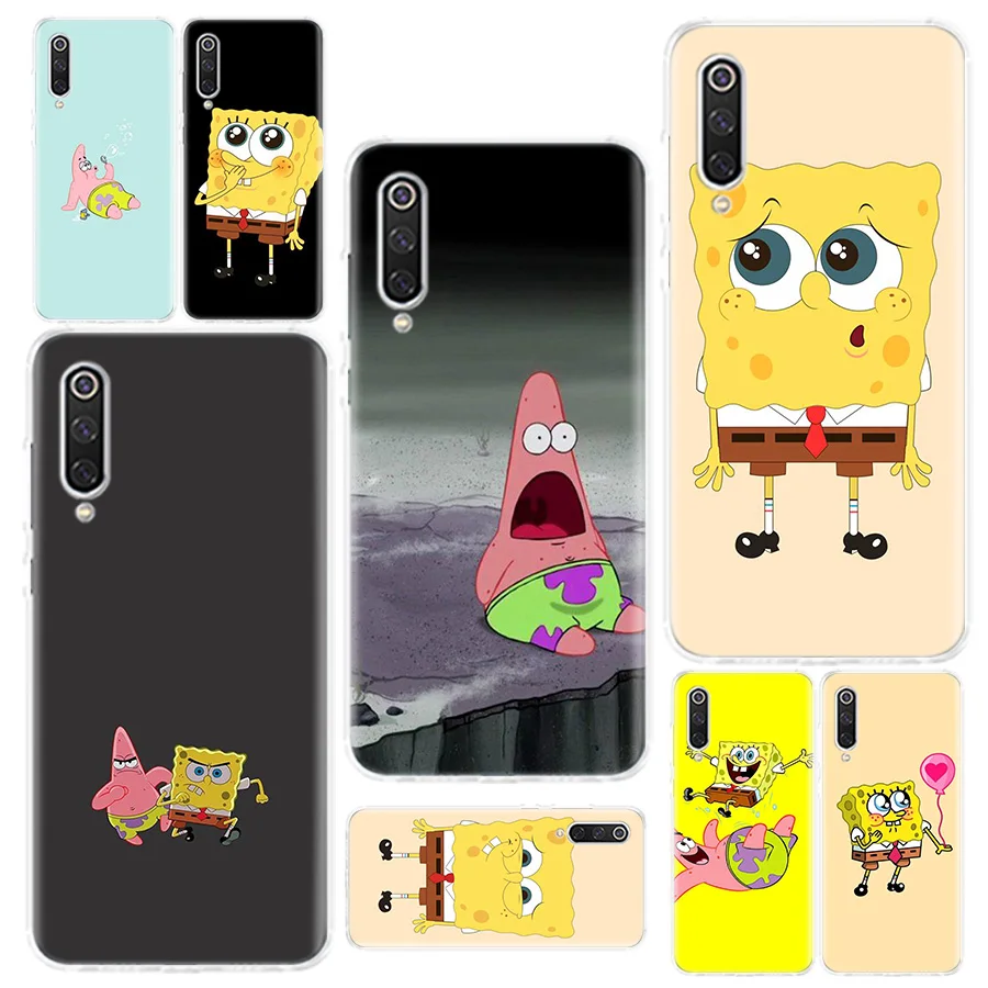 Erilles чехол для телефона SpongeBobES Xiao mi Red Note 8 7 7S 7A 6 S2 GO K20 Pro + 6A 6X 5X A1 CC 9 мягкий телефона| |