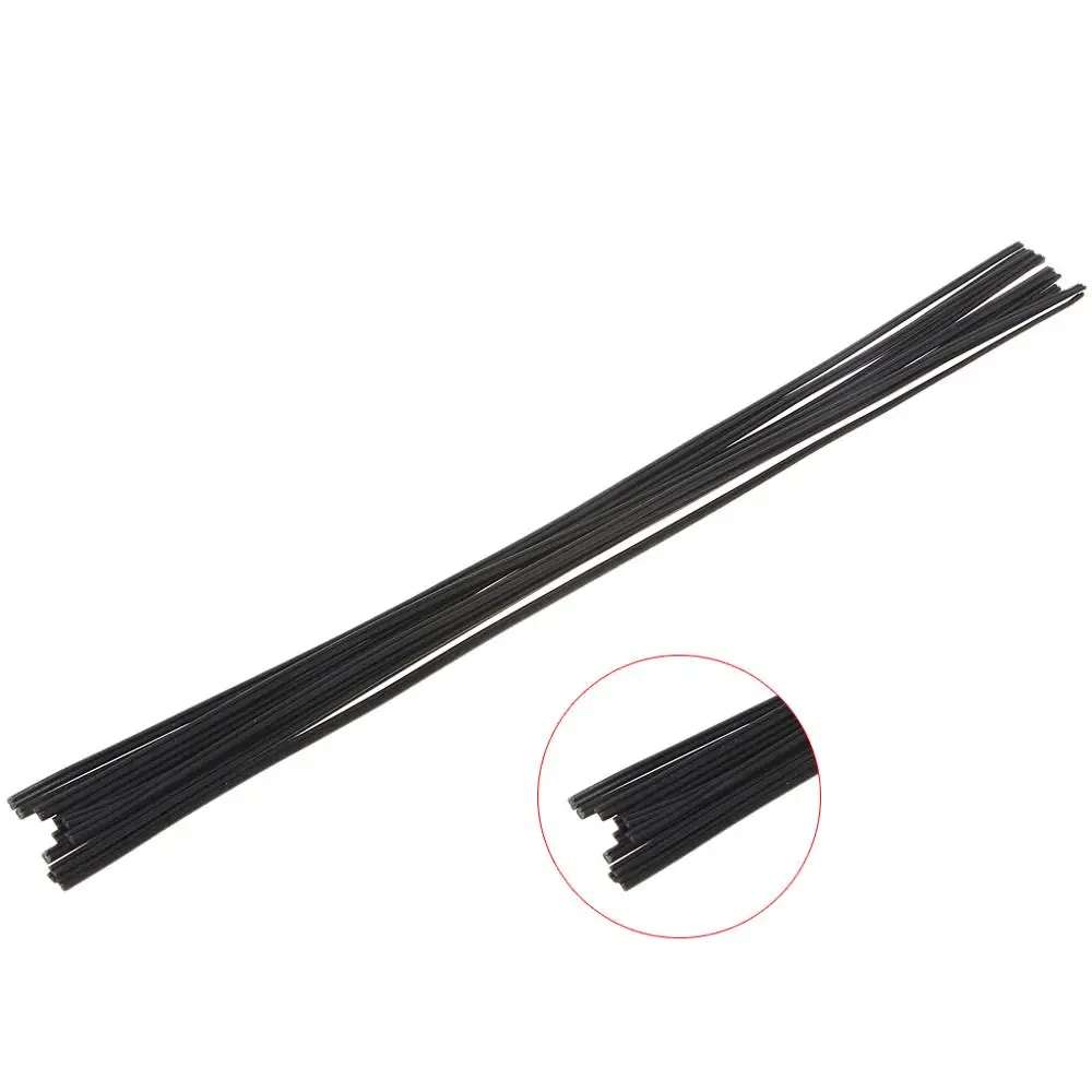 

12pcs plastic welding rod black PP floor automobile bumper plastic welding 50cm