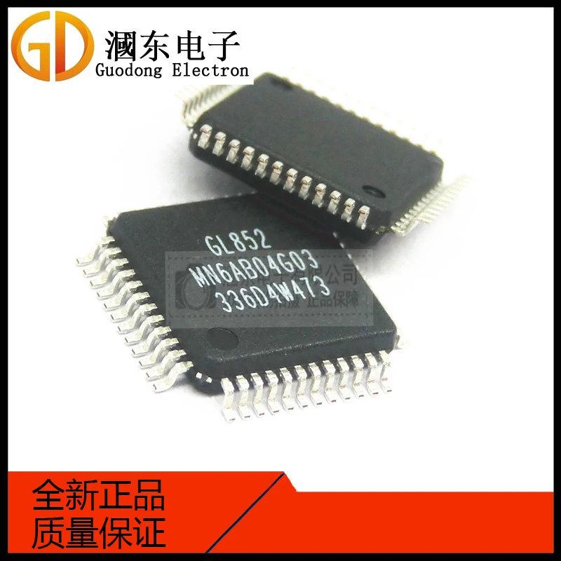 100% новый и оригинальный 1 шт. GL852 GL852G QFP48 USB 2 0 МТТ | Электроника