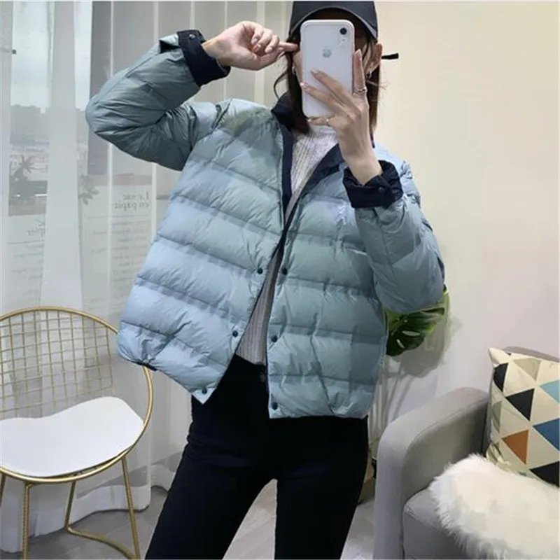 Женская однотонная парка цвета хаки с карманами на молнии | одежда