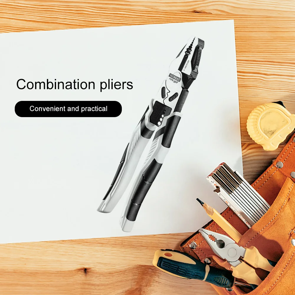 

Multifunctional Diagonal Plier Hardware Needle Nose Pliers Universal Electrician Steel Wire Cutters Alloy Steel Stripper
