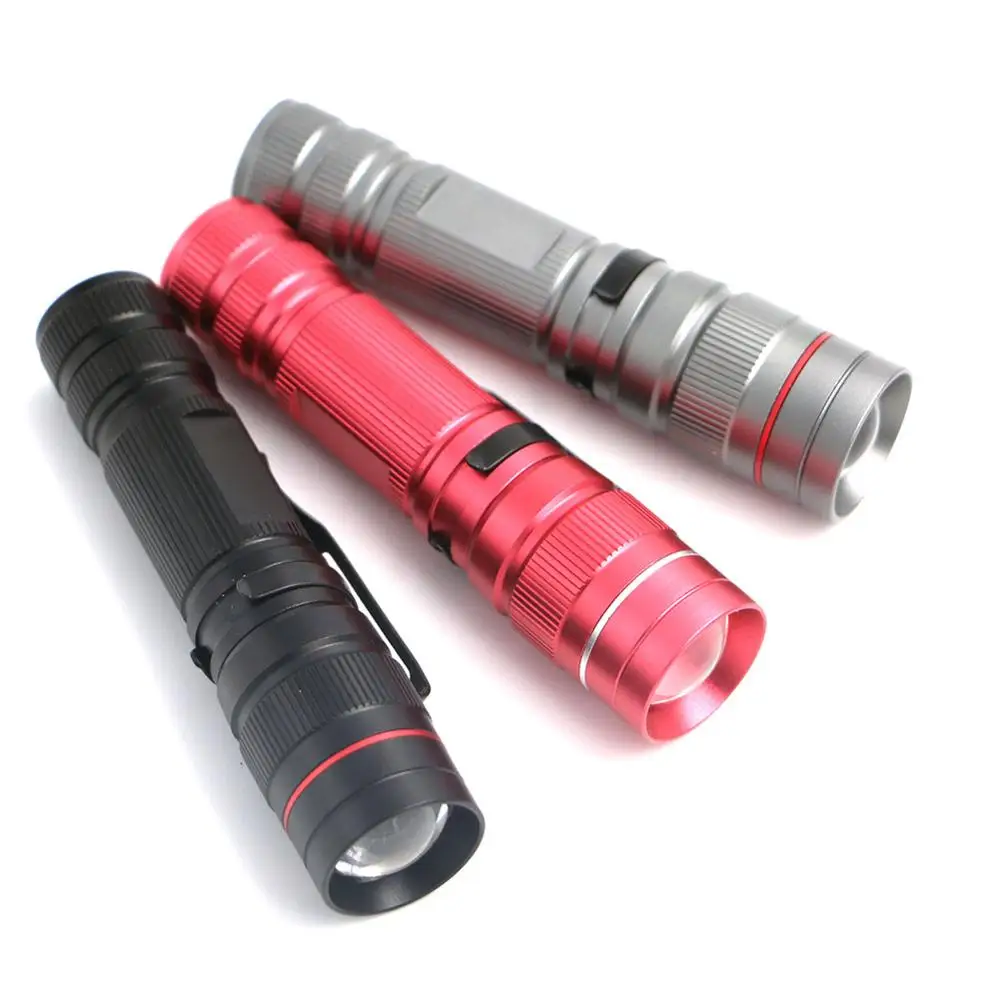 Портативный мини-светильник Q5 1200LM Zoomable светодиодный светильник Фонарь карманный светильник водонепроницаемый фонарь мощный светодиодный фонарь для охоты
