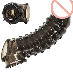 Многоразовый презерватив с мягкими шипами