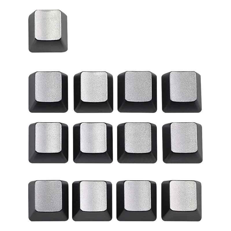 

Replaceable No Words Mechanical Keyboard Metal Keycaps ESC QWERASDF Arrow Cross Shaft Key Cap