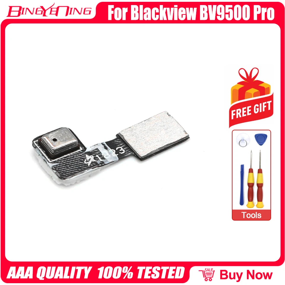 100% Новый оригинальный микрофон для Blackview BV9500 Mic гибкий кабель ремонт смартфона