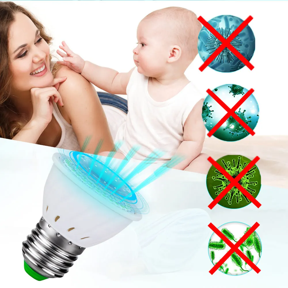 E27 дезинфекционный светильник кукуруза УФ бактерицидная лампа УФС