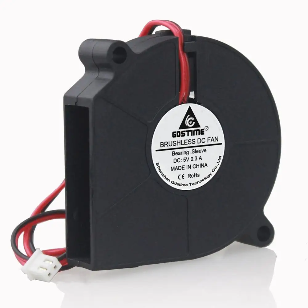 2 шт. Бесщеточный вентилятор охлаждения постоянного тока 5 В 6 см | Компьютеры и