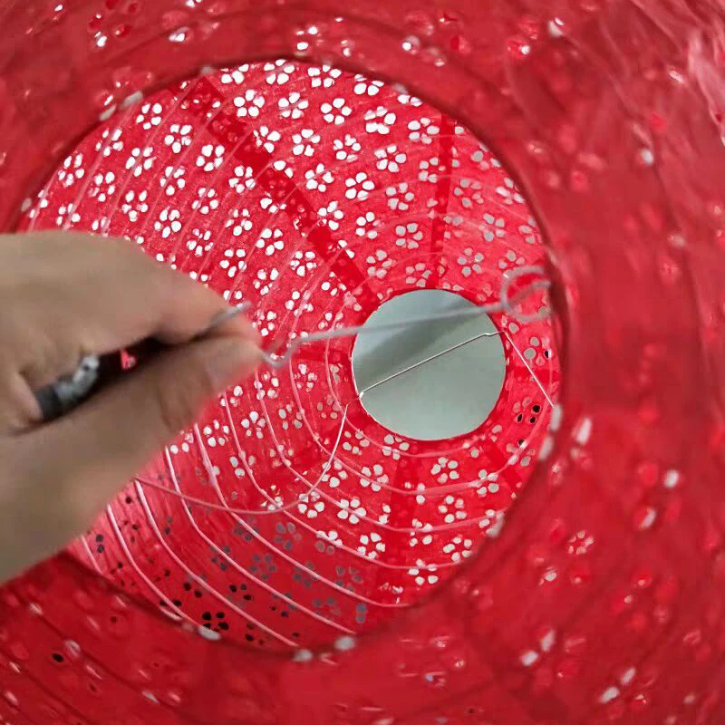 8 ~ 16 дюймов креативный цветной полый бумажный фонарь потолочное украшение