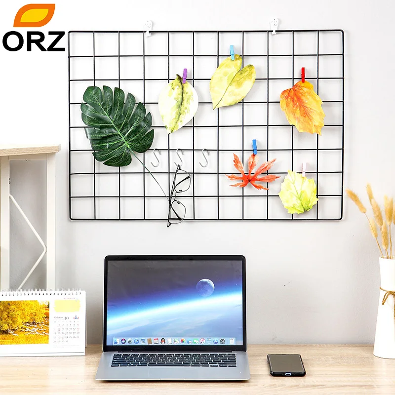 DIY Сетка для хранения стен органайзер полки сетка полка фоторамка открытки