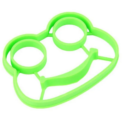 Творческий мультфильм лягушка жареное яйцо плесень силиконовые блинчики омлет