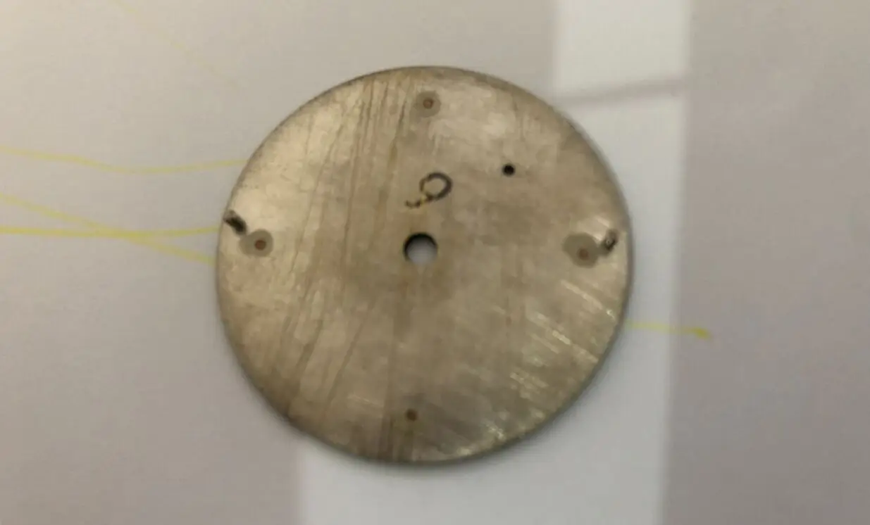 

Free Shipping! 34.5mm Black Watch Dial and Hand Fit ETA 6497 Hand Winding Movement