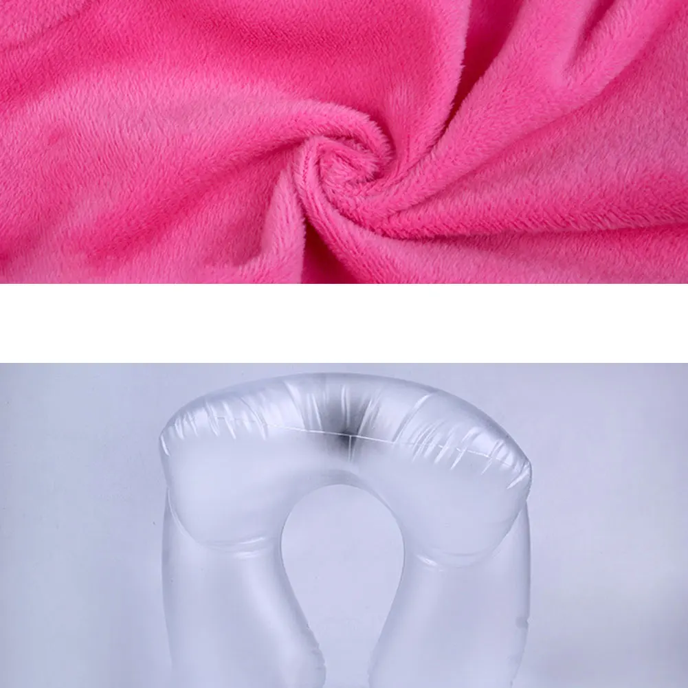 Новая надувная U образная подушка для путешествий уличная портативная шеи