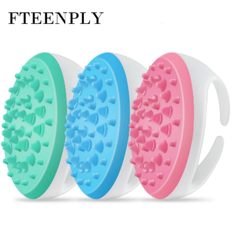 FTEENPLY Массажная щетка для защиты окружающей среды ручная Ванна Душ Мягкая