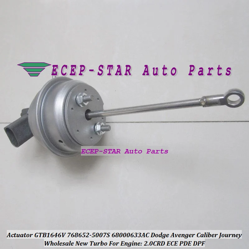 Электронный привод Turbo wastegate GTB1646V 768652 768652-5007S 68000633AC Для Dodge Avenger Caliber Journey 2.0CRD ECE PDE DPF |