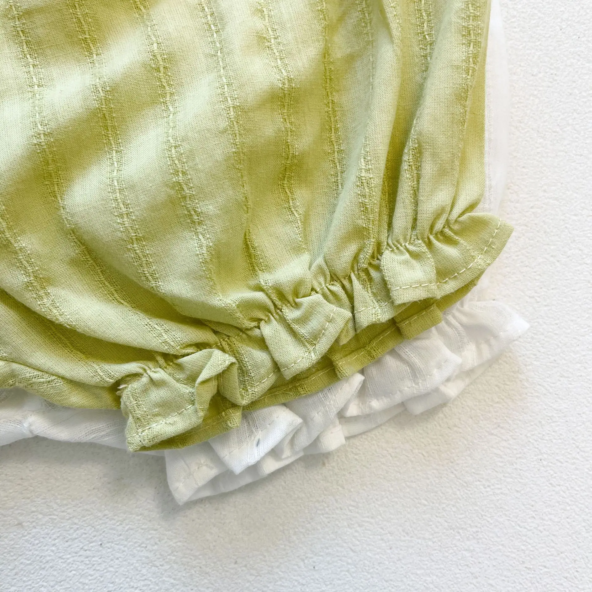 Летняя одежда для девочек платье на бретельках + шорты комплект из 2 предметов