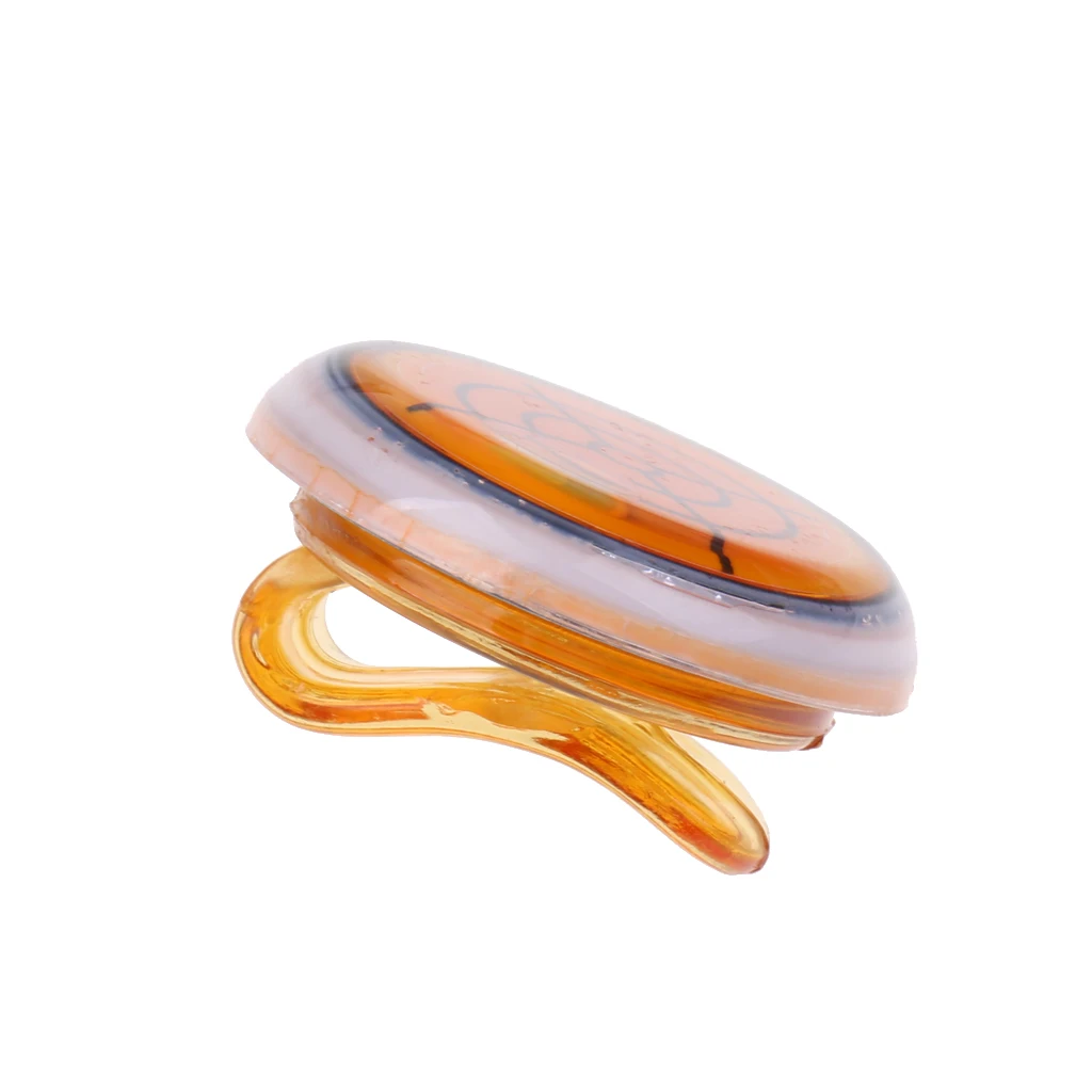 Пластиковый зажим для кепки гольфа и маркер мяча желтые тренировочные