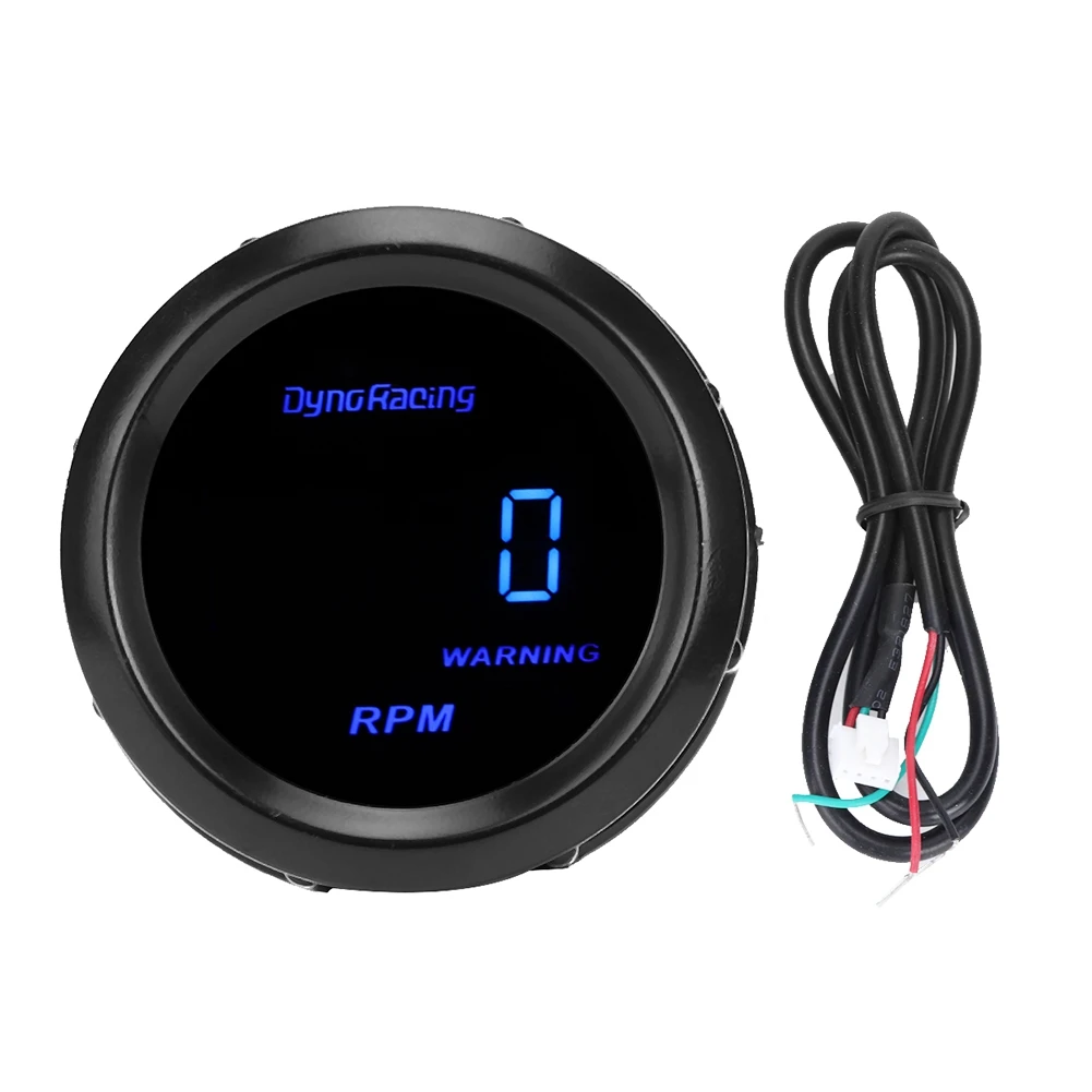 

2inches Car Digital Tachometer RPM Gauge Blue LED Display Meter RPM