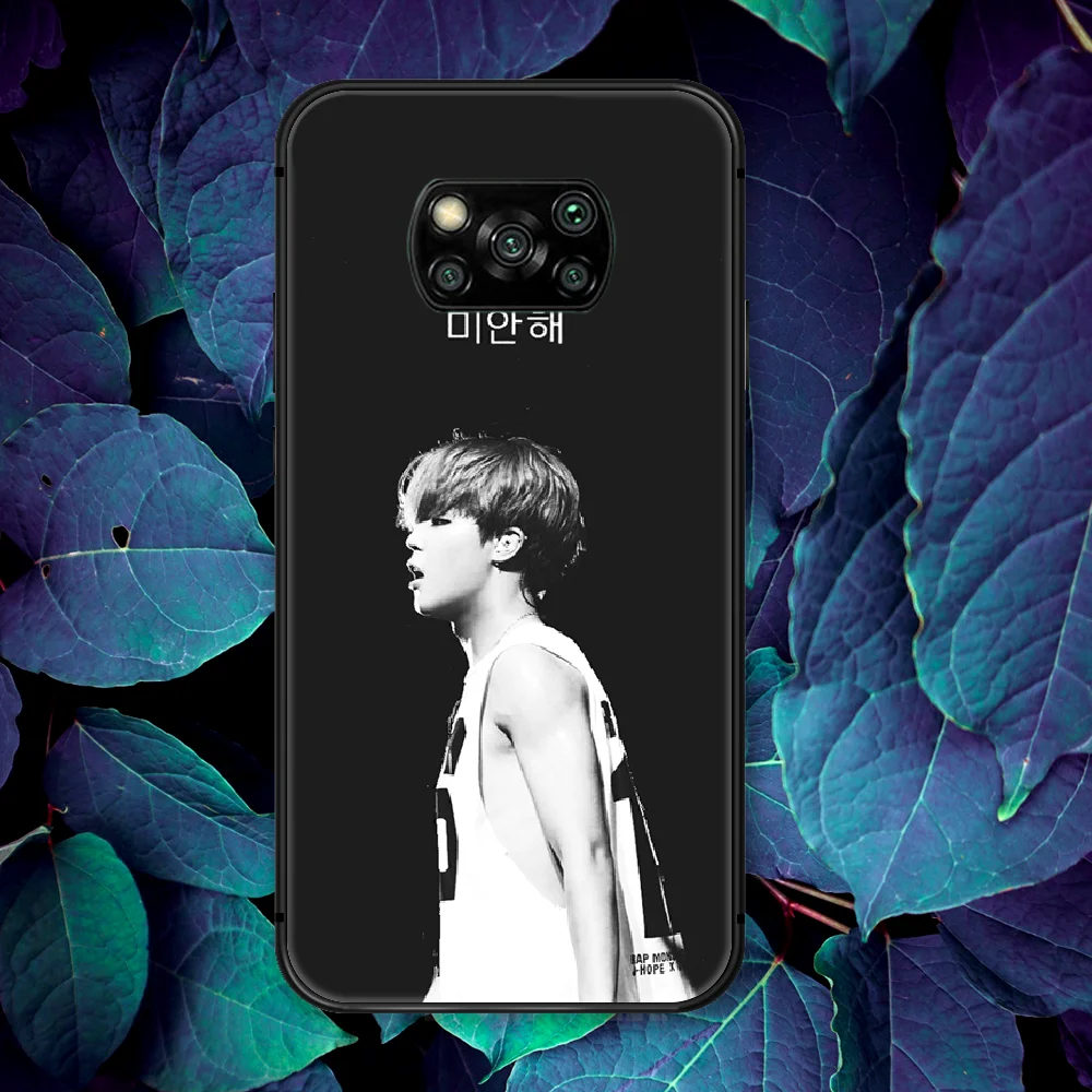 

Bangtan Boys JiMin KPOP Phone Case For Xiaomi Mi Note 10 A3 9 MAX 3 A2 8 9 Lite Pro Ultra black Etui 3D Funda Silicone