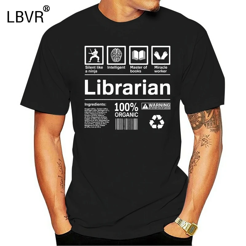 2019 brand men shirt Librarian T Shirt Funny Gift | Женская одежда