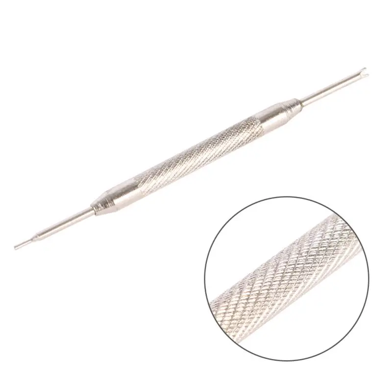 

2pcs Ultra Durable Stainless Steel Spring Bars Tool Remover Watch Strap Band Spring Bar Tool