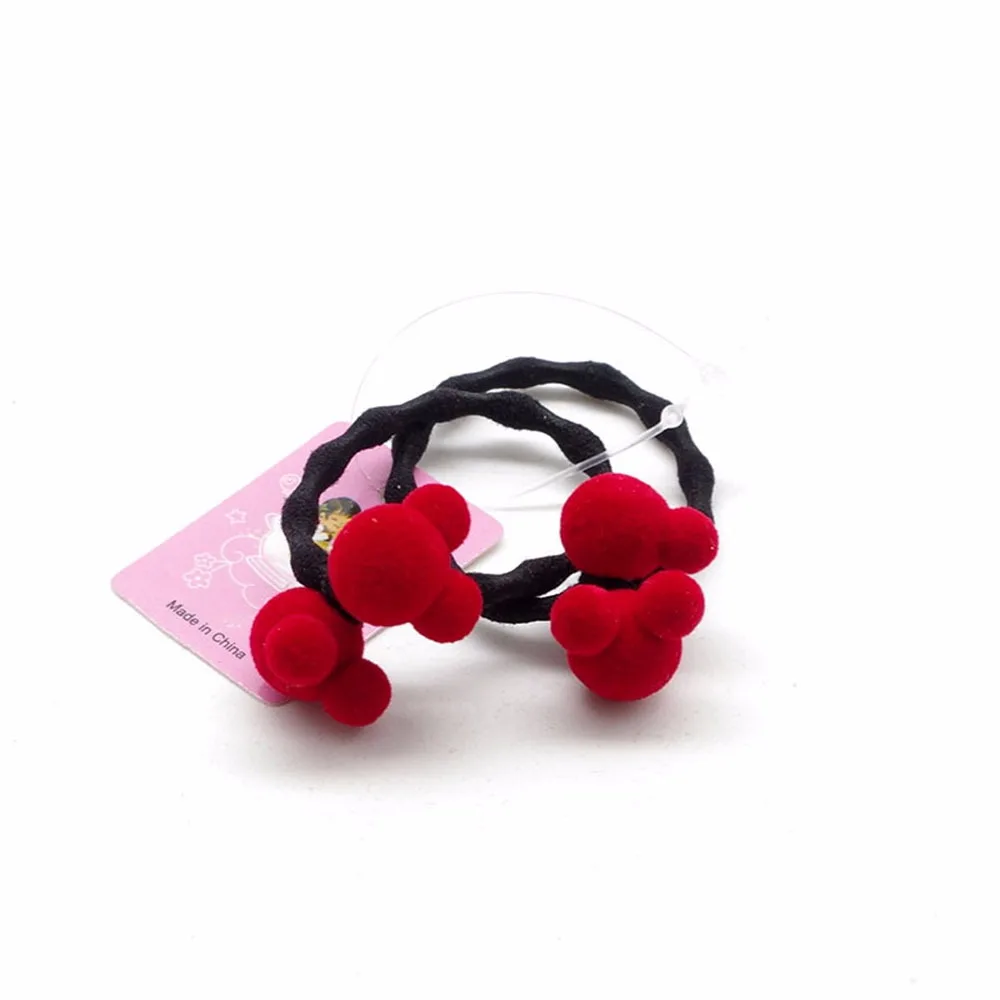 2 шт. Новинка Лидер продаж Детские волос Веревка красная стекаются рисунок