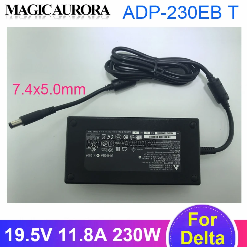 Подлинная Дельта 19 5 V 11.8A 230W адаптер переменного тока Зарядное устройство ADP 230EB T