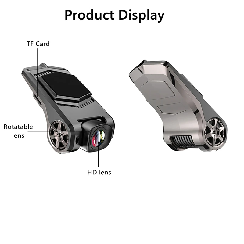 Odare Автомобильный видеорегистратор камера 1080P FHD Объектив WiFi ADAS с функцией