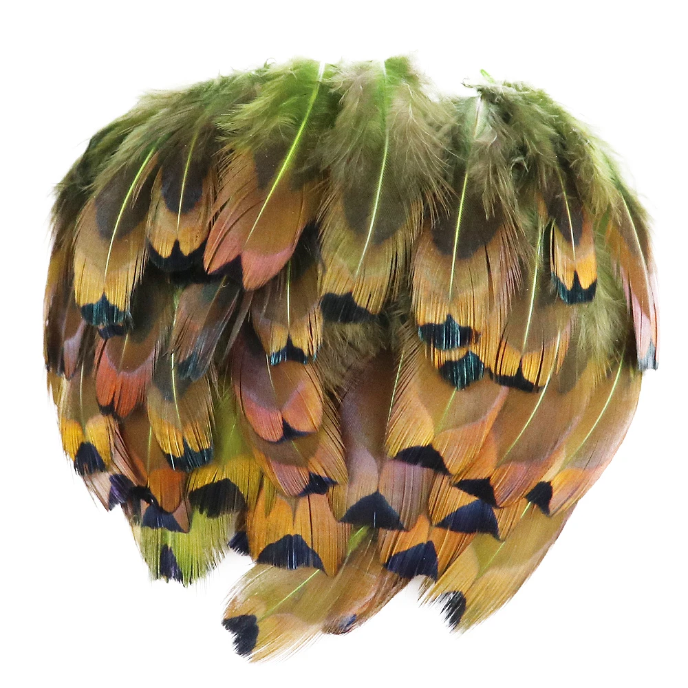 

100pcs Natural Dyed Pheasant Feathers for Jewelry Making Crafts Small Chicken Plumes Decoration Accessories 5-10cm Long