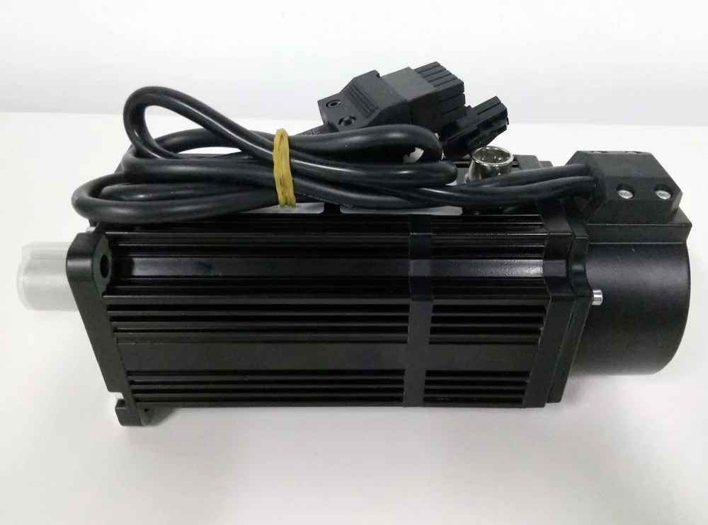 80st-M04025 1KW серводвигатель с тормозом для оси Z 4Nm 2000 об/мин Мотор тормозной сервопривод 1KW AC220v 1 фаза Lichuan сервопривод